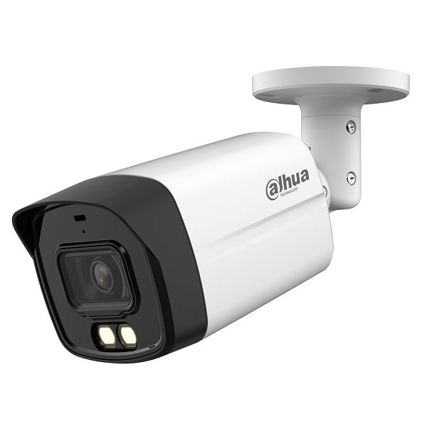 Cámara Dahua con iluminador dual y mic. DH-HAC-HFW1200TLMP-IL-A-0280B-S6